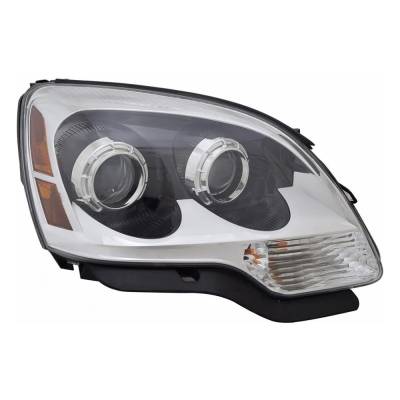 Rareelectrical - New Left Halogen Headlights Compatible With Gmc Acadia Denali Sport Utility 4 Door 3.6L 2008 2009