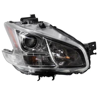 Rareelectrical - New Passenger Side Hid Headlight Compatible With Nissan Maxima Exclusive Sedan 2009-2014 By Part