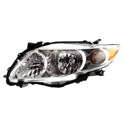Rareelectrical - New Left Side Headlight Compatible With Toyota Corolla Le Sedan 2009-2010 By Part Number 81150-02670