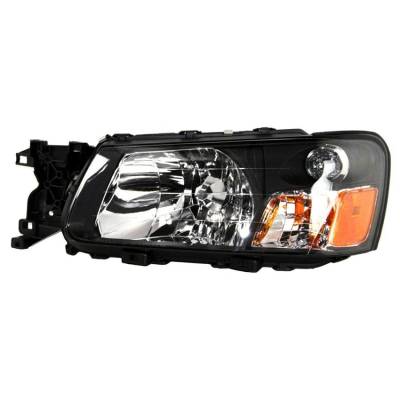 Rareelectrical - New Drivers Headlight Compatible With Subaru Forester X Sport 4 Door 2.5L Gas 2003-2004 By Part