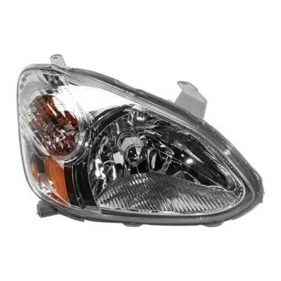 Rareelectrical - New Right Headlight Compatible With Toyota Echo Base Sedan 2003-2005 By Part Number 81130-52300