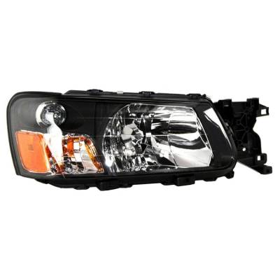 Rareelectrical - New Right Headlight Compatible With Subaru Forester Xs Sport 4 Door 2.5L Gas 2003-2004 By Part