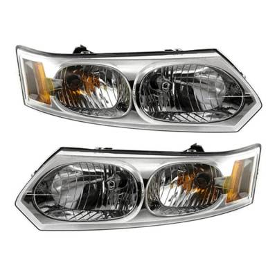 RAREELECTRICAL - New Pair Of Headlight Compatible With Saturn Ion 1 Sedan 2003-2005 By Part Number 15919400 15919399