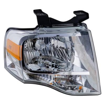 Rareelectrical - New Right Halogen Headlight Compatible With Ford Expedition Eddie Bauer Max 5.4L 2007 2008 2009 2010