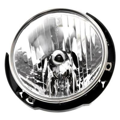 Rareelectrical - New Left Side Halogen Headlight Compatible With Jeep Wrangler Freedom Edition Sport 2007-2017 By