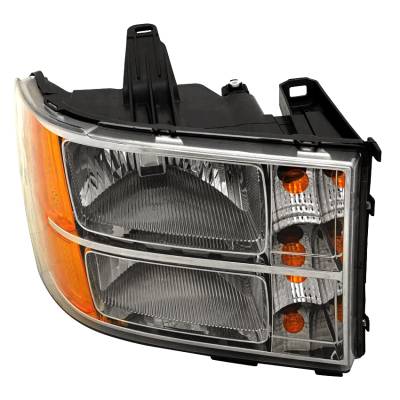 Rareelectrical - New Right Side Halogen Headlight Compatible With Gmc Sierra 2500 Hd Sle Slt Wt 2007-2014 By Part
