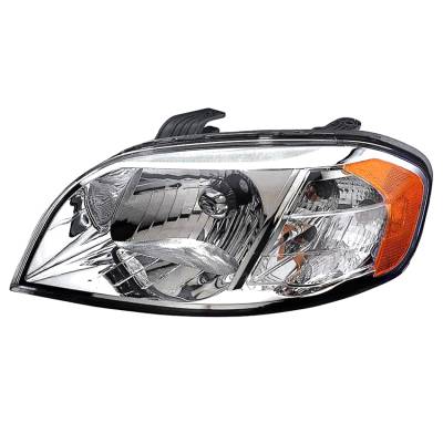 Rareelectrical - New Left Headlight Compatible With Chevrolet Aveo Lt Ls Sedan 2007-2011 By Part Number 96650525
