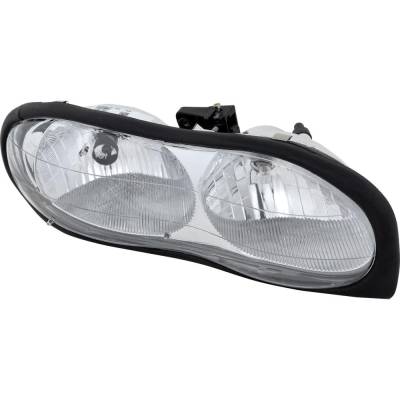 Rareelectrical - Headlight Compatible With 1998-2002 Chevrolet Camaro Right Passenger Side Replaces 16525314