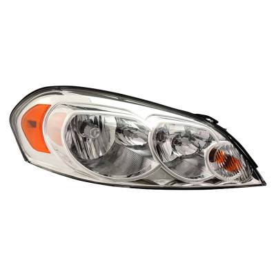 Rareelectrical - New Right Headlight Compatible With Chevrolet Impala Police Ss Sedan 2006-2009 By Part Number