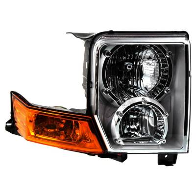 Rareelectrical - New Passenger Side Halogen Headlight Compatible With Jeep Commander Base Sport 2006-2007 By Part