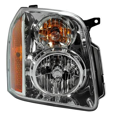 Rareelectrical - New Right Headlight Compatible With Gmc Yukon Xl 1500 Slt Sle 2007-2014 By Part Number 20969895