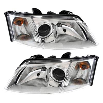 Rareelectrical - New Pair Of Halogen Headlight Compatible With Saab 9-3 Wagon 2006-2007 By Part Number 12-799-352