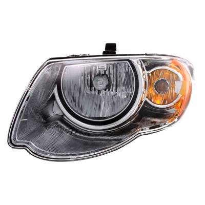 Rareelectrical - New Left Halogen Headlight Compatible With Chrysler Town & Country Touring Mini Van 2005-2007 By