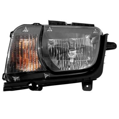 Rareelectrical - New Left Halogen Headlight Compatible With Chevrolet Camaro Ls 2Ss Coupe 2010-2013 By Part Number