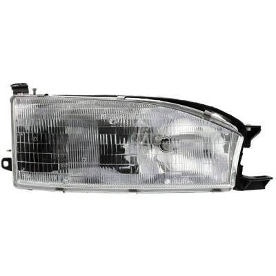 Rareelectrical - New Passenger Side Headlight Compatible With Toyota Camry 1993 By Part Number 81110-06011 8111006011
