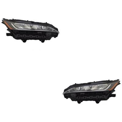 Rareelectrical - New Pair Of Headlights Compatible With Toyota Venza Le Sport Utility 2021-2022 By 20-17762-00