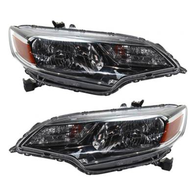 Rareelectrical - New Pair Of Headlight Compatible With Honda Fit Sport Hatchback 2018-2020 By Part Number