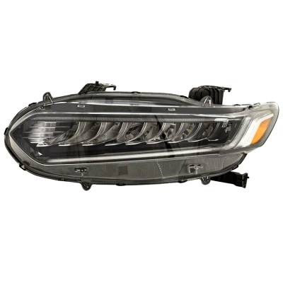 Rareelectrical - New Left Headlight Compatible With Honda Accord Touring Sedan 2018 By Part Number 33150-Tva-A11