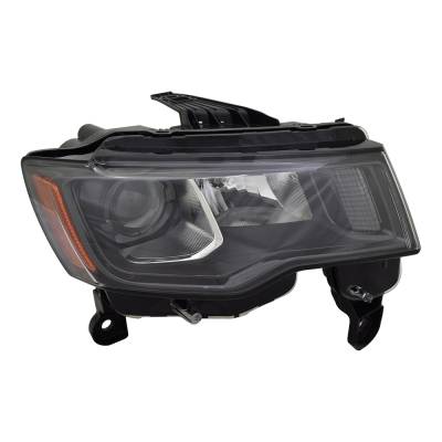 Rareelectrical - New Right Headlight Compatible With Jeep Grand Cherokee Limited Lujo Advance V8 X 2017 2018 2019