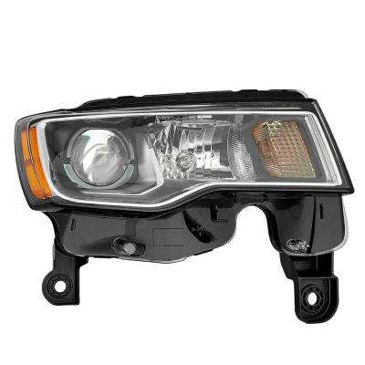 Rareelectrical - Headlight Assembly Right Passenger Side Compatible With 2017-2021 Jeep Grand Cherokee Sport Utility