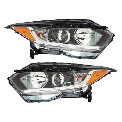 Rareelectrical - New Pair Of Headlight Compatible With Honda Hr-V Ex-L Sport Utility 2019-2020 By Part Number