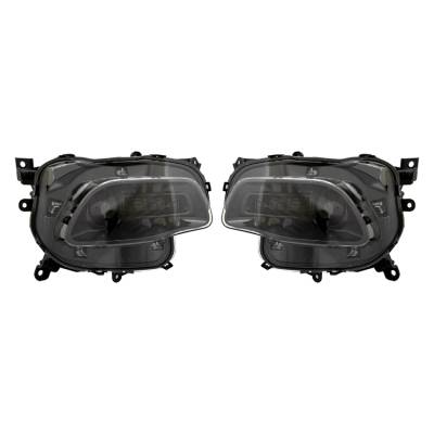 Rareelectrical - New Pair Of Headlight Compatible With Jeep Cherokee Sport Utility 2016-2018 By Part Number