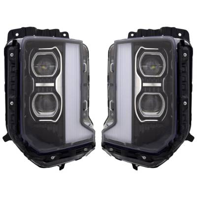 Rareelectrical - New Pair Of Headlights Compatible With Hyundai Palisade 3.8L 2023 2024 By Part Numbers