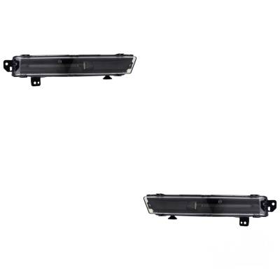 Rareelectrical - Pair Of Fog Lights Compatible With Land Rover Range Rover Sport Hse Phev Sport Utility Range Rover