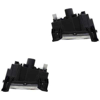 Rareelectrical - New Pair Of Fog Lights Compatible With Kia 2020 2021 2022 By Part Numbers Ki2593171 Ki2592171 92202