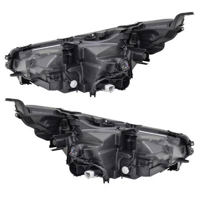 Rareelectrical - New Pair Of Headlights Compatible With Lexus Nx300 Base Sport Utility 2018 2019 2020 2021 By Part