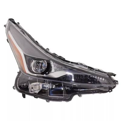 Rareelectrical - New Right Headlights Compatible With Toyota Prius L Eco Le Hatchback 4-Door 1.8L 2019 2020 2021 2022
