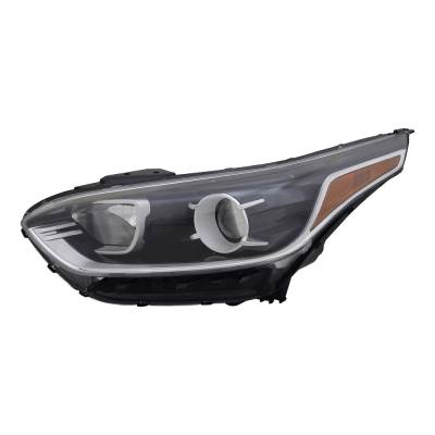 Rareelectrical - New Left Side Headlights Compatible With Kia Forte Lxs Sedan 2019 2020 2021 By Part Numbers