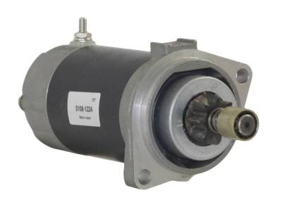 HITACHI - Starter Motor Compatible With Suzuki Outboard Df25 Df30 597Cc 3-Cyl Sohc 4-Stroke 25 30Hp 2000-2007