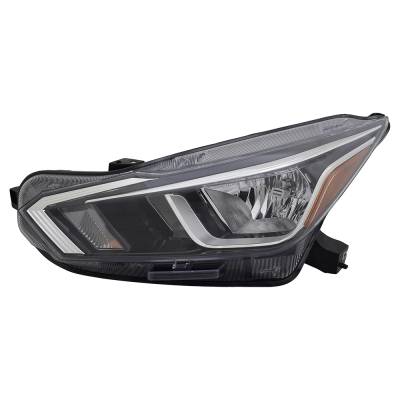 Rareelectrical - New Left Headlight Compatible With Nissan Versa Sv Sedan 1.6L 2020 2021 2022 By Part Number