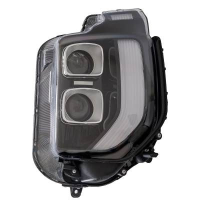 Rareelectrical - Halogen Headlight Assembly With Led Drl Compatible With 2020 Palisade Essential Preferred 3.8L V6