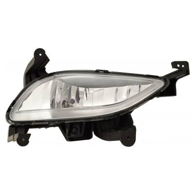 Rareelectrical - New Right Fog Light Assembly Compatible With Hyundai Sonata 2014 By Part Numbers Hy2593150