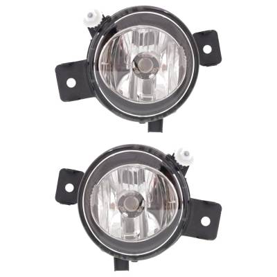 Rareelectrical - New Pair Of Daytime Running Lights Compatible With Bmw X5 3.0L 4.4L 2011 2012 2013 By Part Numbers