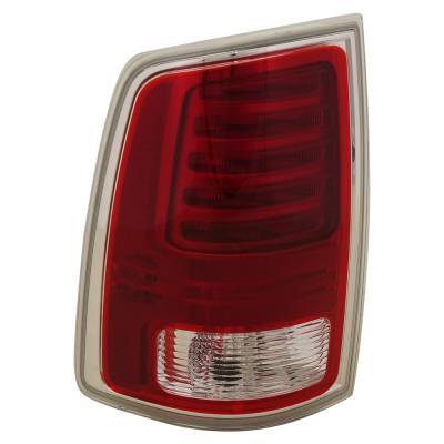 Rareelectrical - New Left Tail Lights Compatible With Ram 1500 2500 Sxt Tradesman Big Horn Hemi Sport Cab Pickup 2013