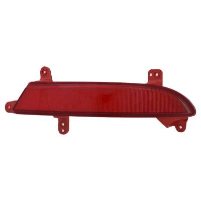 Rareelectrical - Rear Reflector Assembly Right Passenger Side Compatible With 2013-2016 Hyundai Santa Fe Limited Gls