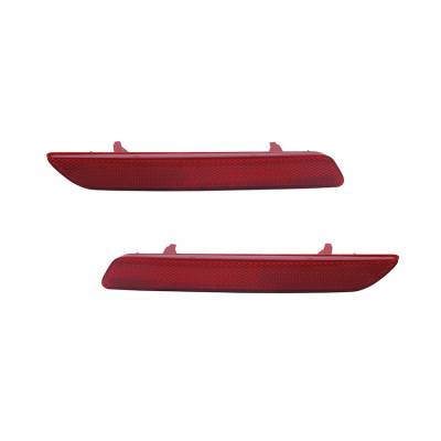 Rareelectrical - New Pair Of Reflector Lights Compatible With Honda Cr-V 2010-2011 Ho1184101 33505-Swa-J01