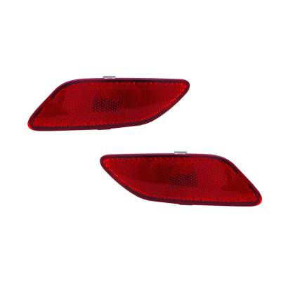 Rareelectrical - New Set Of 2 Rear Side Marker Lights Compatible With Saturn Vue Xe Xr 96830944 Gm2861111 96830943