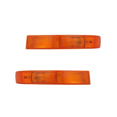 Rareelectrical - New Side Marker Light Set Of Two Compatible With Chevrolet Express 3500 2003-2015 23284115 23284114