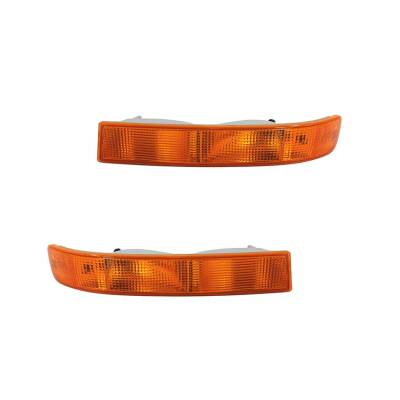 Rareelectrical - New Pair Of Side Marker Lights Compatible With Chevrolet Express 4500 22940754 22940755 Gm2521188