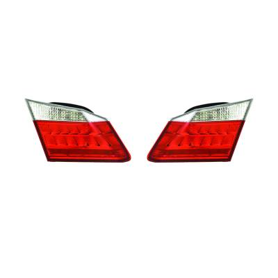 Rareelectrical - New Inner Tail Light Pair Compatible With Honda Accord 2013-2015 34150-T2a-A11 34155T2aa11
