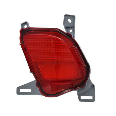 Rareelectrical - New Right Reflector Light Compatible With Toyota Highlander 2014-2016 81480-0E020 814800E020