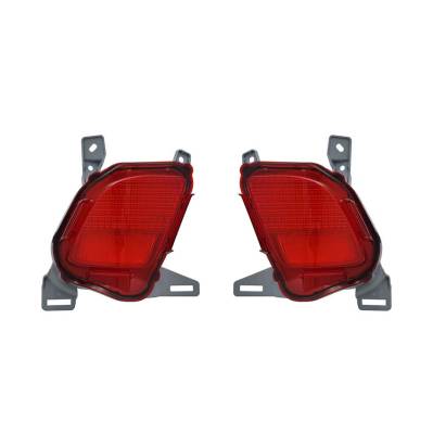 Rareelectrical - New Pair Of Reflector Light Compatible With Toyota Highlander 2014-16 To1184108 81480-0E020