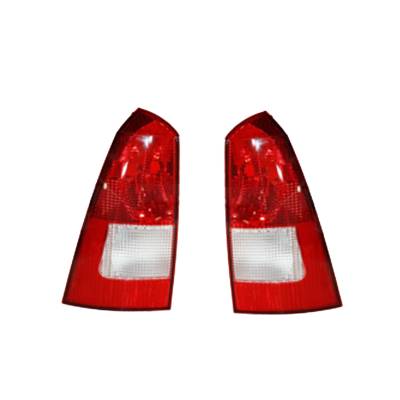 Rareelectrical - New Pair Of Tail Lights Compatible With Ford Focus 2003-2007 2S4z-13405-Ca Fo2801192 Fo2800192