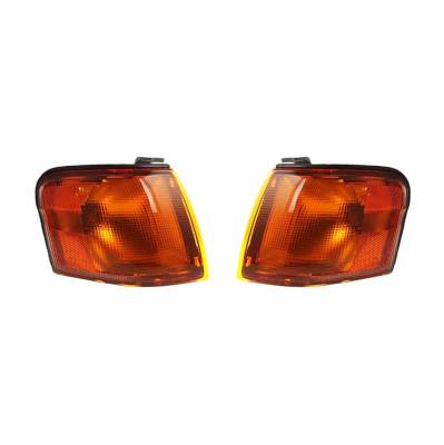 Rareelectrical - New Pair Of Turn Signal Lights Compatible With Toyota Tercel 1995-97 81510-16220 8152016220