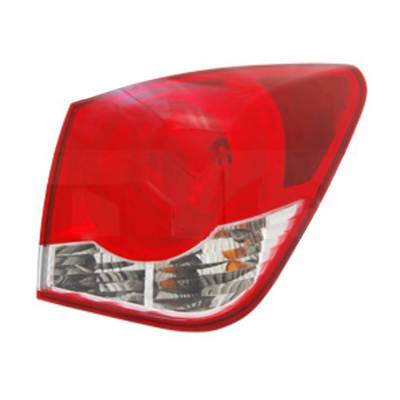 Rareelectrical - New Right Tail Light Compatible With Chevrolet Cruze 2011 2012 13 14 15 Gm2805107 95384047