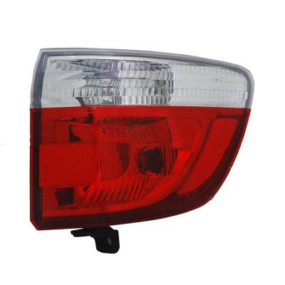 Rareelectrical - New Right Tail Light Compatible With Dodge Durango 2011 2012 2013 By Part Numbers Ch2805103